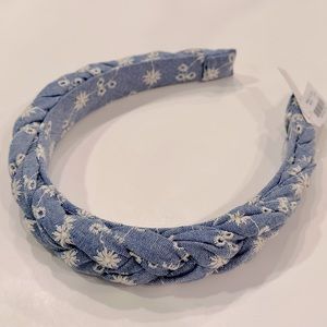 NEW Madewell Puffy Braided Headband